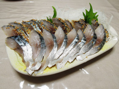 レシピ集『すごい魚料理』のレシピにならってつくった〆さば