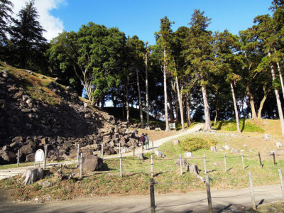 石垣山一夜城歴史公園に到着