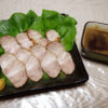 日本酒抜きで、赤さば（はちびき）の刺身や自家製しめさば、自家製焼豚をいただく＋発酵にまつわる日々の作業（ワイルドストロベリー[葉]酵母やいちご酵母の中種、発酵ピクルス）