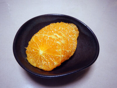 この日のフルーツはまとめ売りのオレンジ